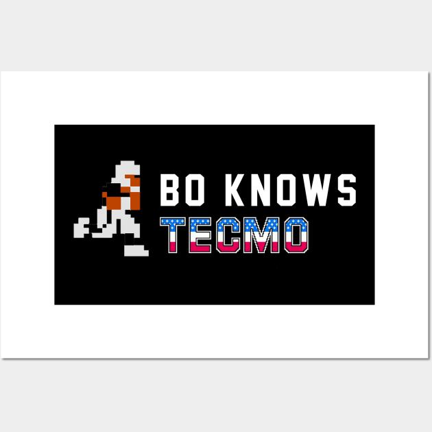 Bo Knows Tecmo Wall Art by BodinStreet